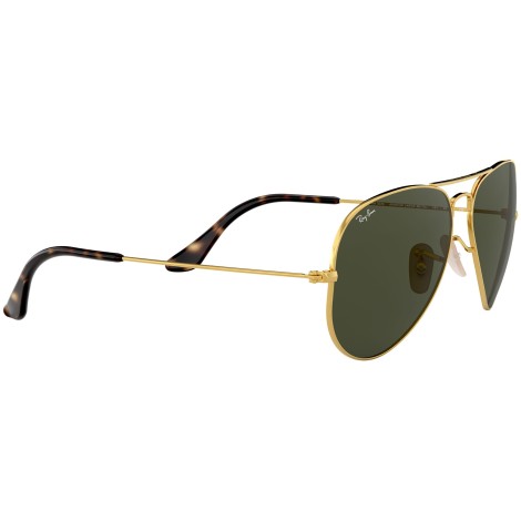 Aviator Havana Collection RB3025 polished gold