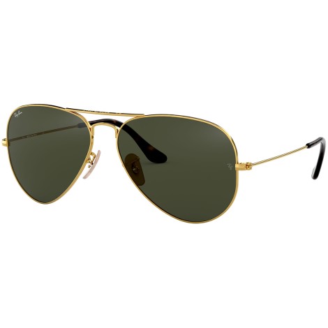 Aviator Havana Collection RB3025 polished gold