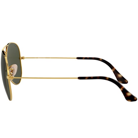 Aviator Havana Collection RB3025 polished gold