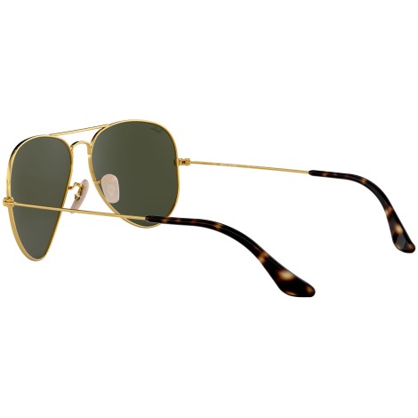 Aviator Havana Collection RB3025 polished gold