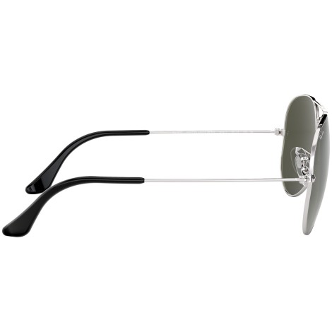 Aviator Mirror RB3025 polished silver metal