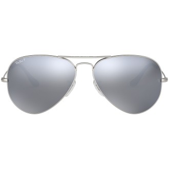 Aviator Mirror RB3025 silver metal grey