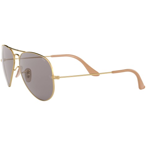 Aviator Washed Evolve RB3025 gold and grey