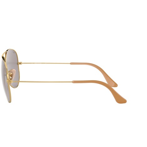 Aviator Washed Evolve RB3025 gold and grey