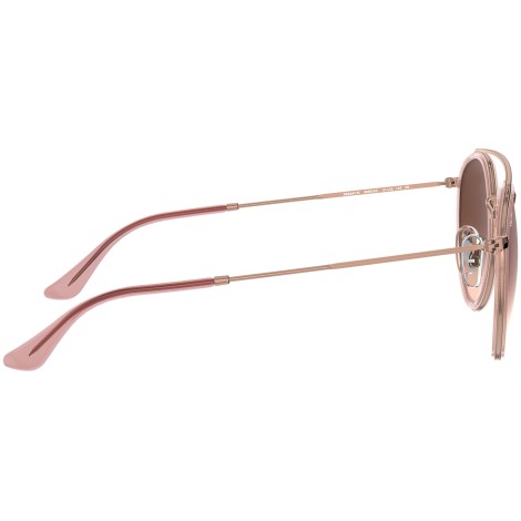 Round Double Bridge RB3647N pink bronze