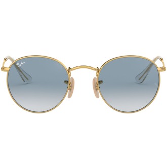 Round Flat Lenses RB3447N gold azure