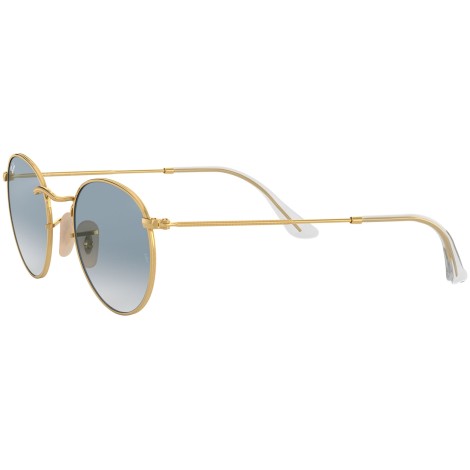 Round Flat Lenses RB3447N gold azure