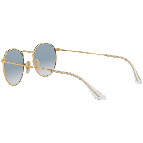 Round Flat Lenses RB3447N gold azure