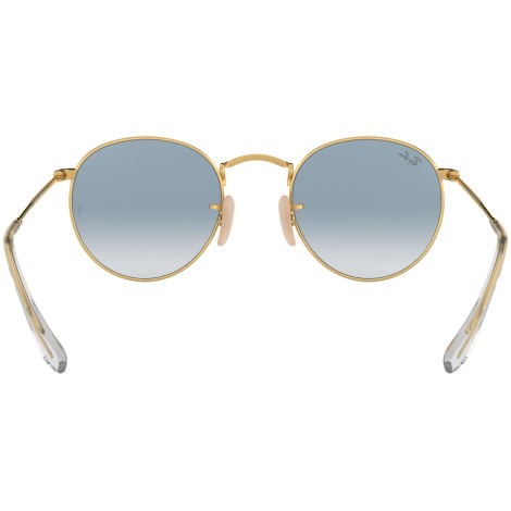 Round Flat Lenses RB3447N gold azure