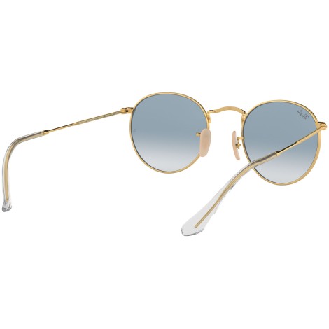 Round Flat Lenses RB3447N gold azure