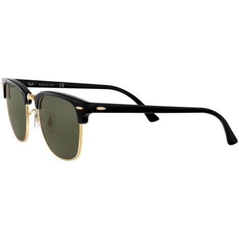 Clubmaster RB3016F W0365 black on arista