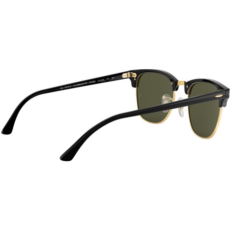 Clubmaster RB3016F W0365 black on arista