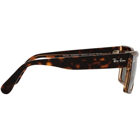 Inverness RB2191 1292B1 havana on transparent brown