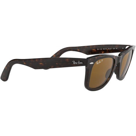 Original Wayfarer Classic RB2140 brown tortoise polarized