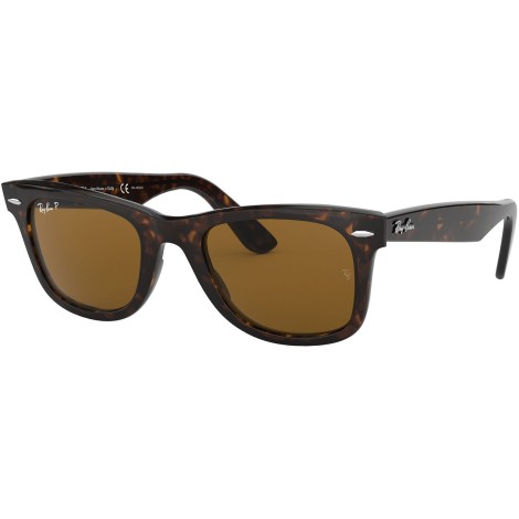 Original Wayfarer Classic RB2140 brown tortoise polarized