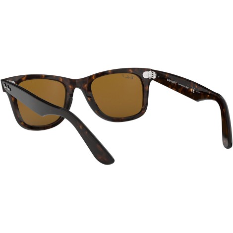 Original Wayfarer Classic RB2140 brown tortoise polarized