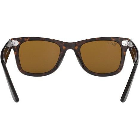 Original Wayfarer Classic RB2140 brown tortoise polarized