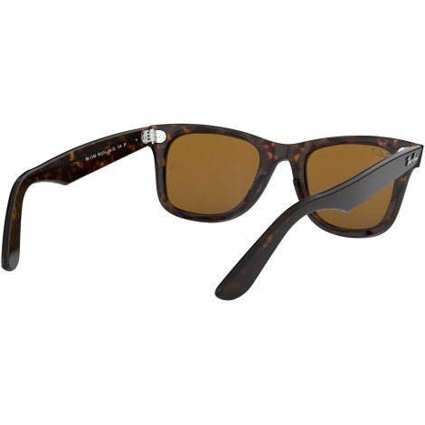 Original Wayfarer Classic RB2140 brown tortoise polarized