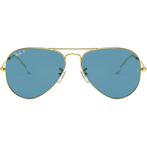 Aviator Classic RB3025 gold polar blue