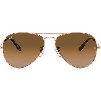 Aviator Large Metal RB3025 903551 copper