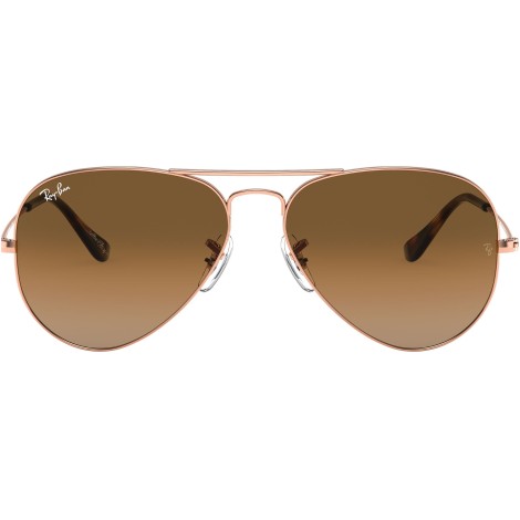 Aviator Large Metal RB3025 903551 copper