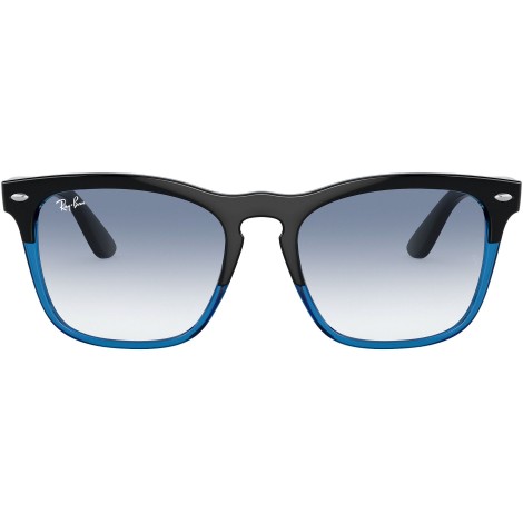 Steve RB4487 663219 black on transparent blue