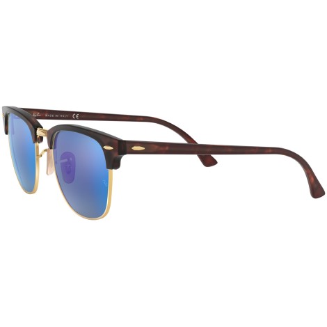 Clubmaster Flash Lenses RB3016 sand havana and gold