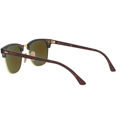 Clubmaster Flash Lenses RB3016 sand havana and gold