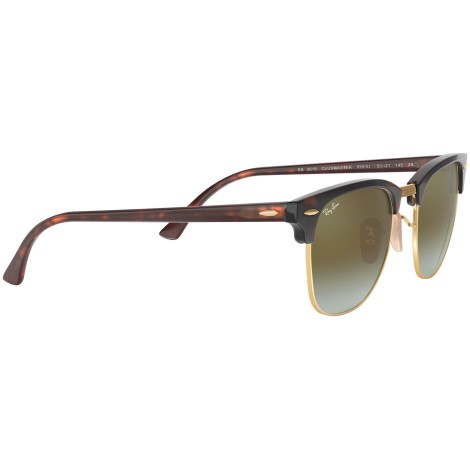 Clubmaster Flash Lenses RB3016 shiny red havana