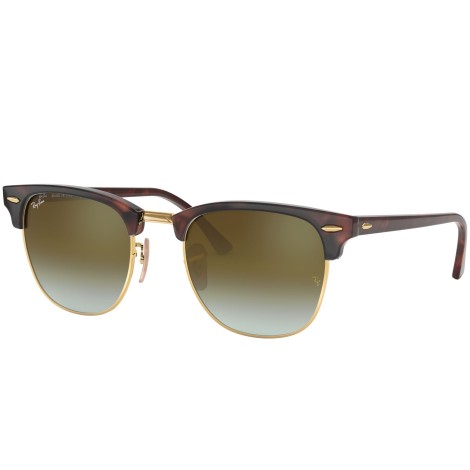 Clubmaster Flash Lenses RB3016 shiny red havana