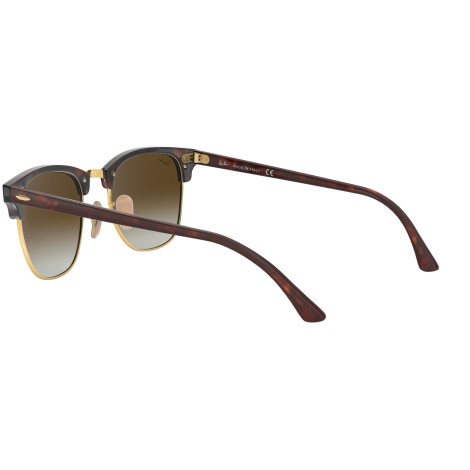 Clubmaster Flash Lenses RB3016 shiny red havana