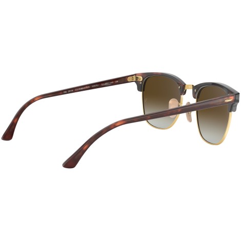 Clubmaster Flash Lenses RB3016 shiny red havana