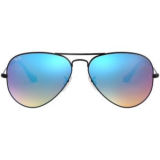 Aviator Flash Lenses Gradient RB3025 black