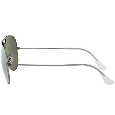 Aviator Flash Lenses RB3025 silver flash