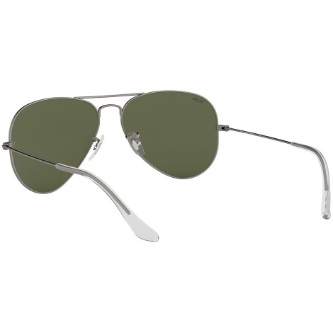 Aviator Flash Lenses RB3025 silver flash