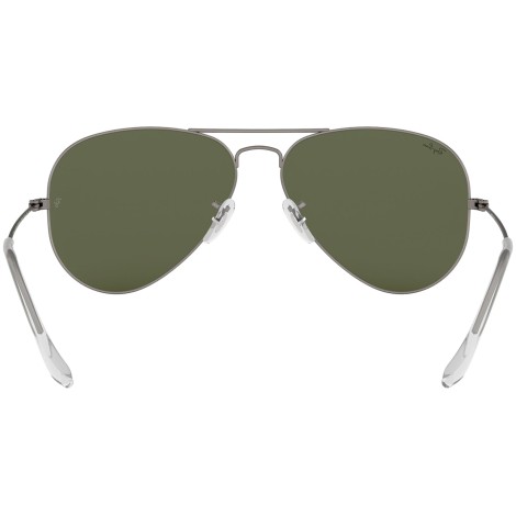 Aviator Flash Lenses RB3025 silver flash