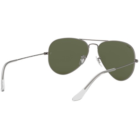 Aviator Flash Lenses RB3025 silver flash