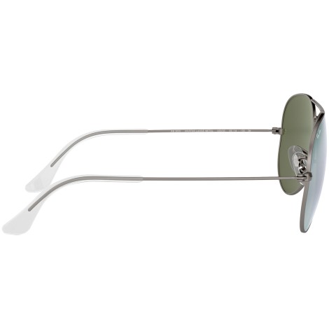 Aviator Flash Lenses RB3025 silver flash