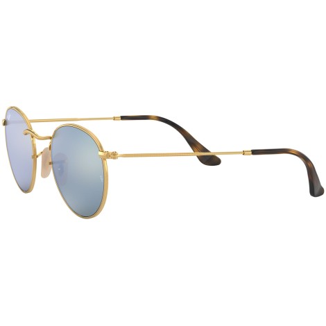 Round Flat Lenses RB3447N gold