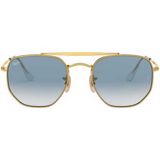 The Marshal RB3648 gold clear gradient blue