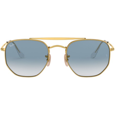 The Marshal RB3648 gold clear gradient blue