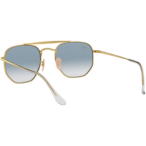 The Marshal RB3648 gold clear gradient blue