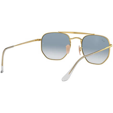 The Marshal RB3648 gold clear gradient blue