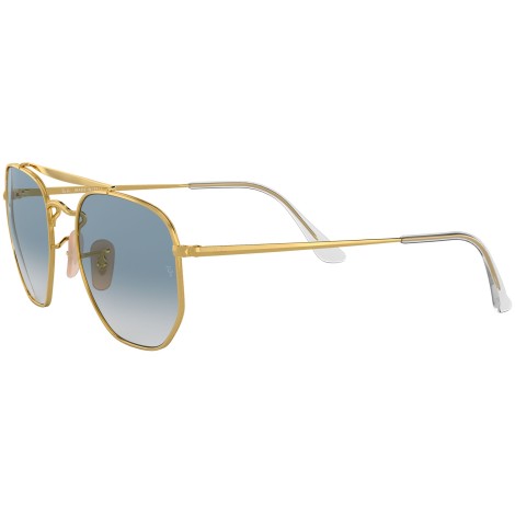 The Marshal RB3648 gold clear gradient blue