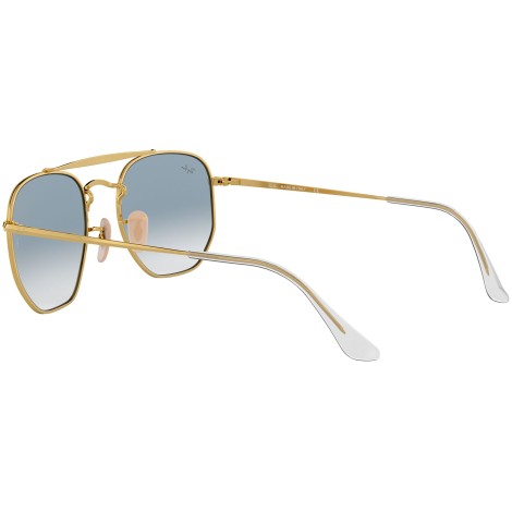 The Marshal RB3648 gold clear gradient blue