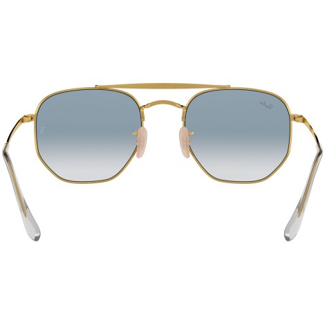 The Marshal RB3648 gold clear gradient blue