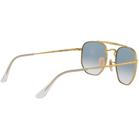 The Marshal RB3648 gold clear gradient blue