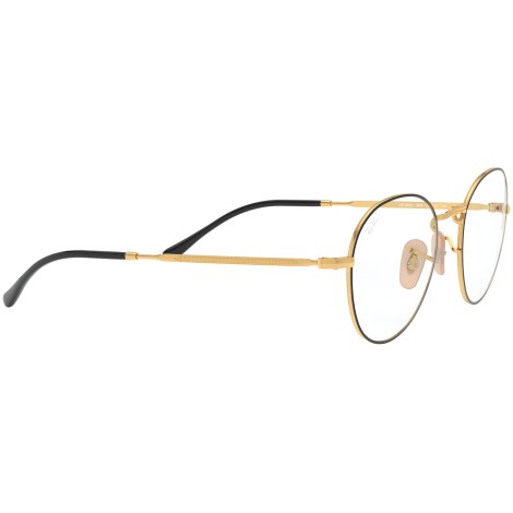 Round Metal Optics II RB3582V gold on top black