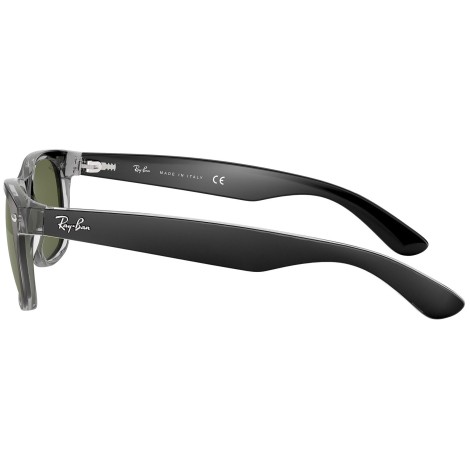 New Wayfarer Color Mix RB2132 black on transparent