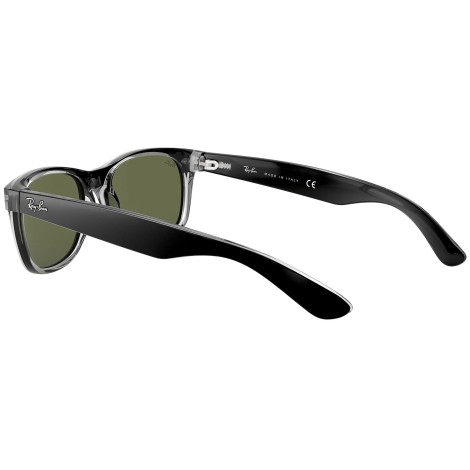 New Wayfarer Color Mix RB2132 black on transparent